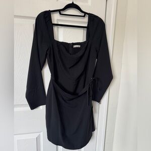 Abercrombie & Fitch Black Long Sleeve Dress